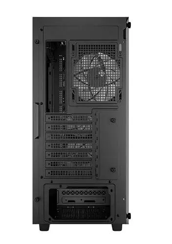 Корпус Deepcool CC560 ARGB V2, Black, без БЖ, Mid Tower, ATX / Micro ATX / Mini ITX, 1xUSB 3.0 / 1xUSB 2.0, макс. CPU - 165 мм / GPU - 370 мм, 4x120 мм ARGB, бічна панель із загартованого скла (R-CC560-BKNAA0-G-2) - фото 6