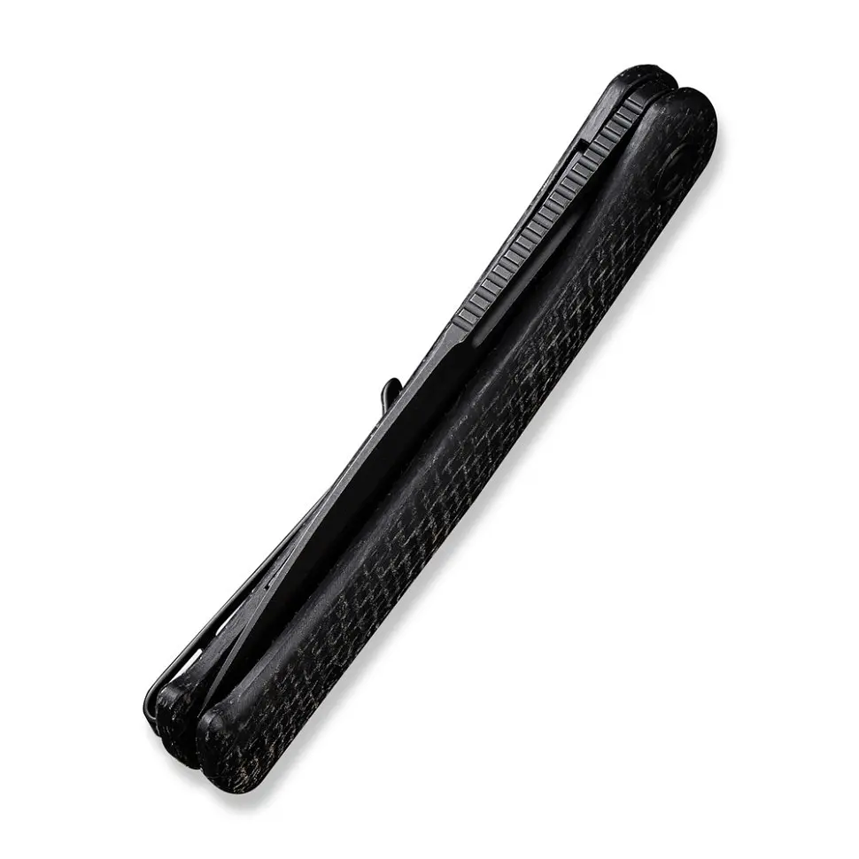 Ніж складаний туристичний Civivi Caetus Flipper, (8.8 см) Damascus/карбоновий Fiber - фото 6