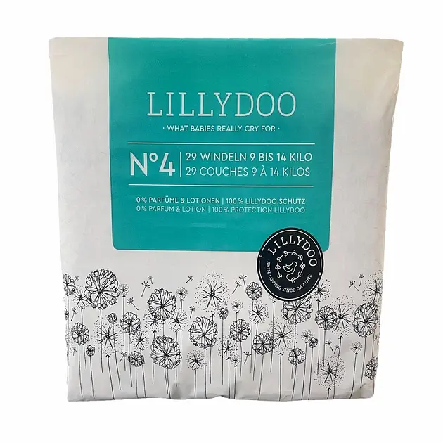 Підгузники LILLYDOO 4 Maxi (9-14 кг) 29 шт