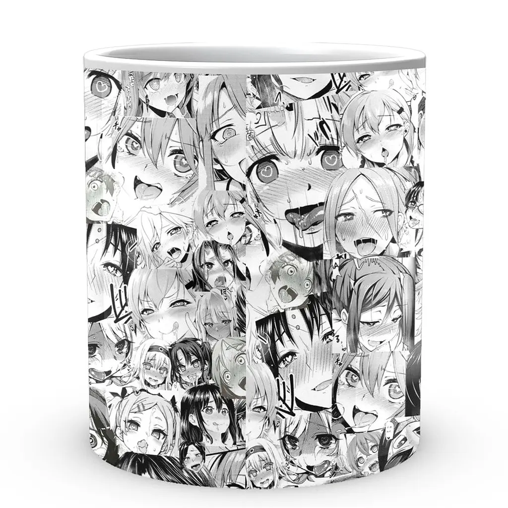 Кухоль GeekLand Ahegao Ахегао anime A 02.06 330 мл білий - фото 2