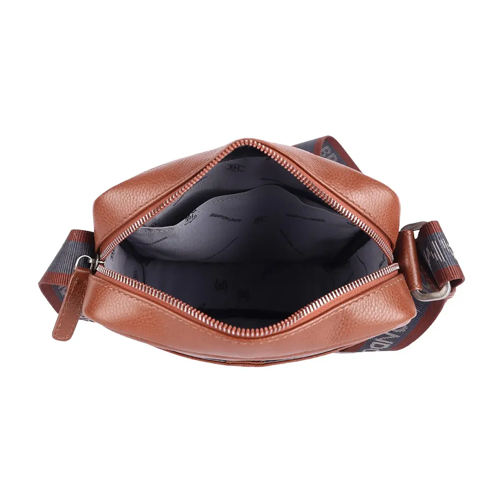 Сумка Brampton London Crossflow Tan (64405 TAN) - фото 6