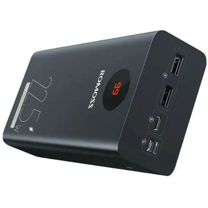 Павербанк Romoss 40000 mAh 22,5W PEA40PF (PEA40-152-2133H) Black - фото 3