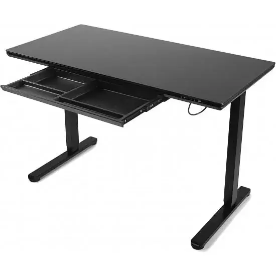 Комп'ютерний ігровий стіл Barsky StandUp Glass Black (BST-11NEW) [111790] - фото 3