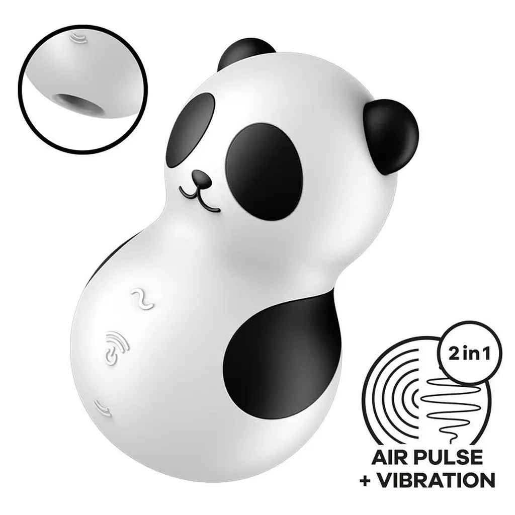 Вакуумний стимулятор Satisfyer Pocket Panda - фото 2