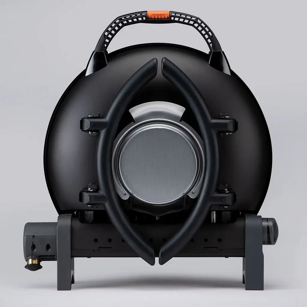 Портативний газовий гриль O-Grill 600T переносний, помаранчевий + шланг у подарунок! - фото 6