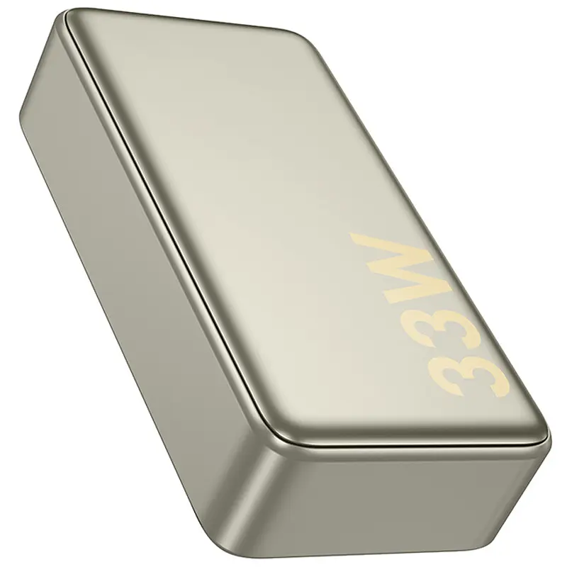 Портативний ЗП Power Bank Hoco Q27 Jewel 22.5W+PD33W 10000 mAh Titanium gold - фото 2