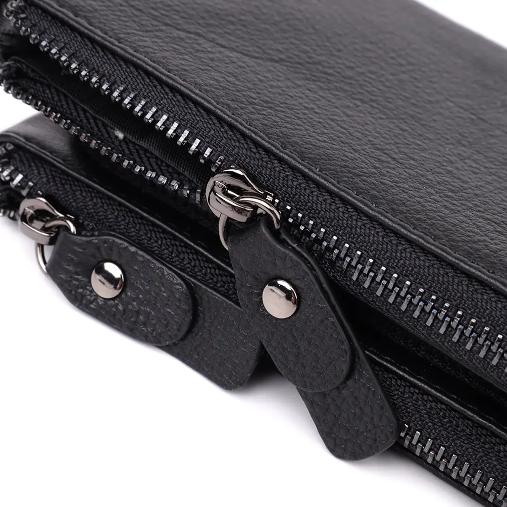 Шкіряний гаманець на три відділення ST Leather 20.5х10.5х3 см acs0029687 - фото 8