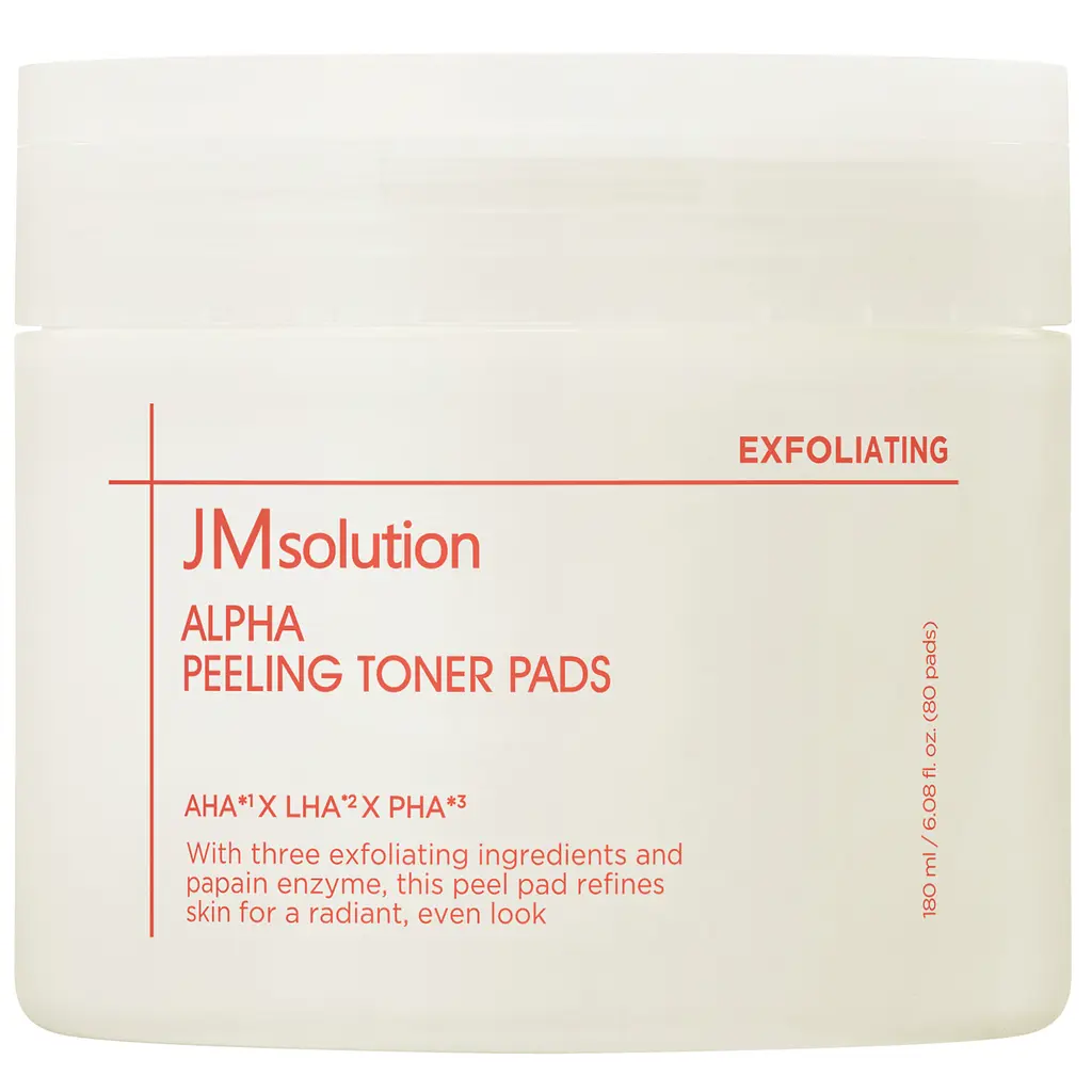 Уцінка. Тонер-педи з альфа-гідроксикислотами JMsolution Alpha Peeling Toner Pads 80 шт.