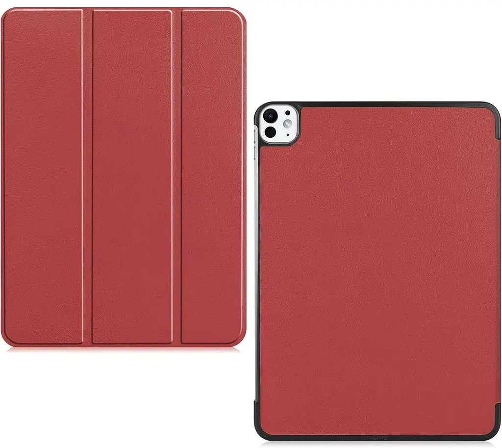 Чохол-книжка BeCover Smart Case для Apple iPad Pro 13 M4 2024 Червоний Wine (711647) - фото 2
