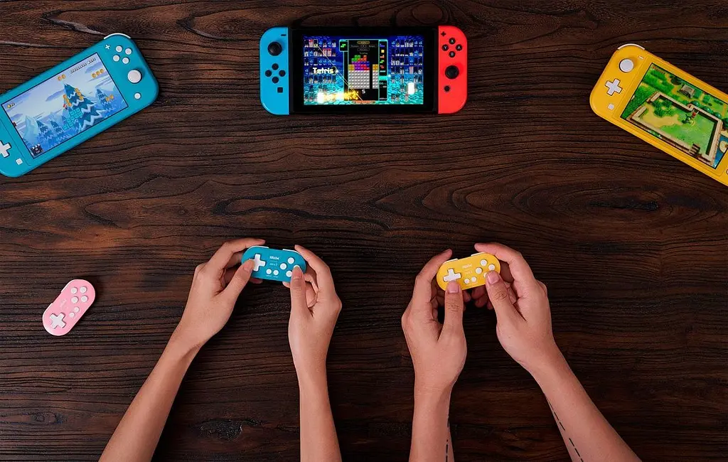 Геймпад 8BitDo Zero 2 Bluetooth Gamepad Yellow 80EH [86048] - фото 6