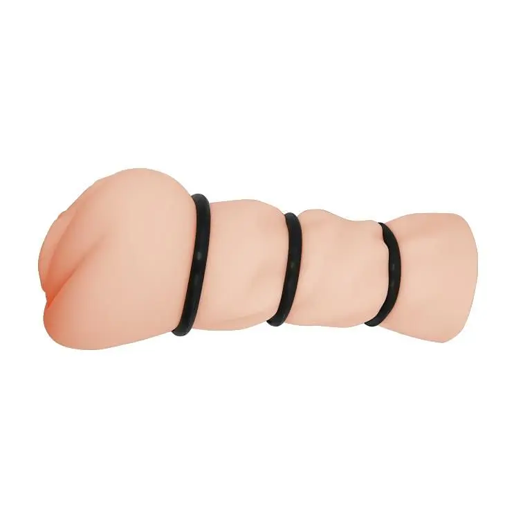 Мастурбатор Crazy Bull Pocket Pussy 3D (тілесний) - фото 2