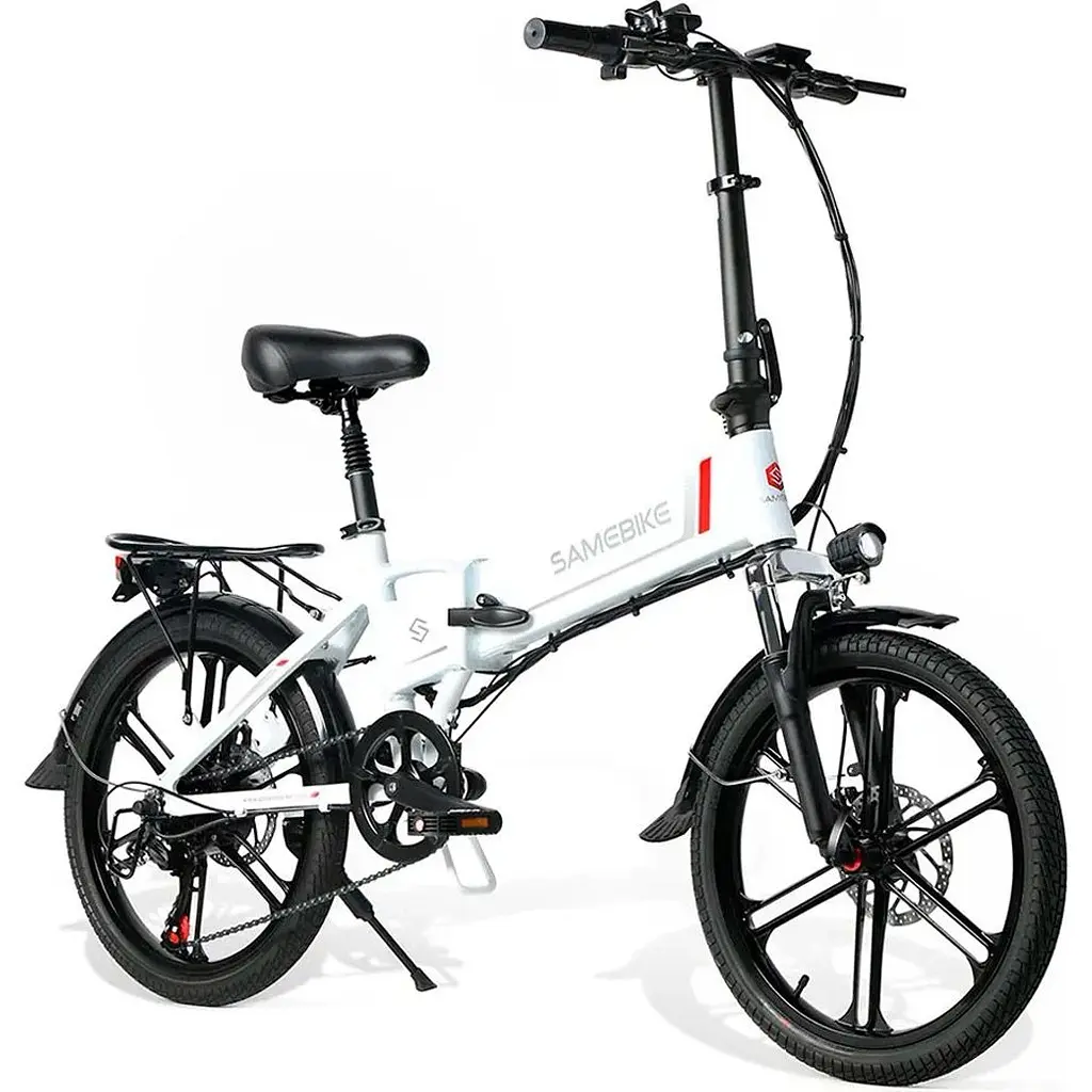 Електровелосипед Samebike 20LVXD30-II White [123388] - фото 2