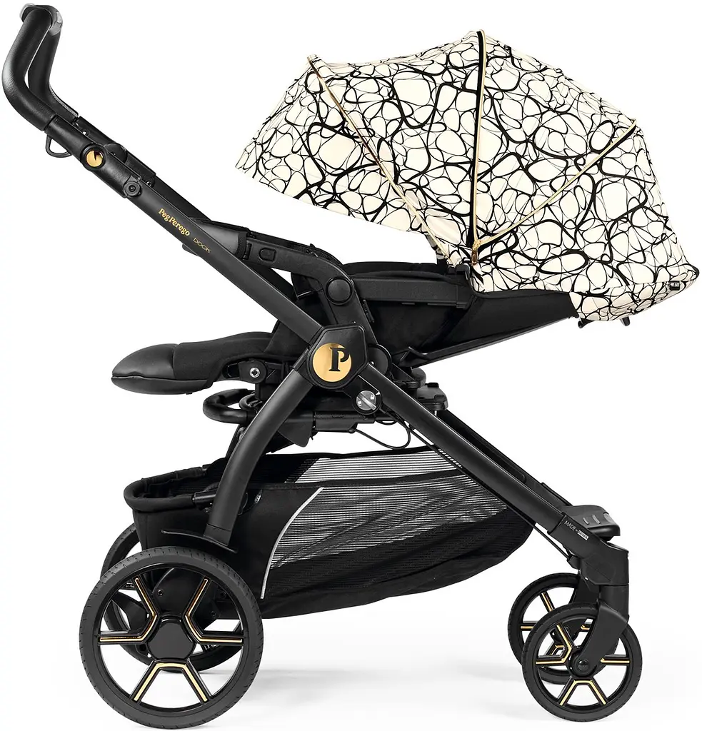Коляска універсальна 3 в 1 Peg-Perego Book Lounge Grafic Gold (PACK-BOOK31LG00002) - фото 7