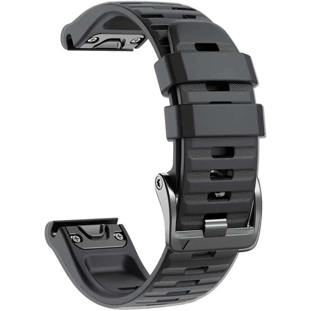 Ремінець ArmorStandart Silicon для Garmin 22mm Black (ARM60796) [141541]