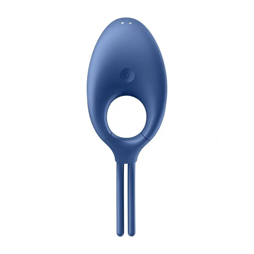 Віброкільце Satisfyer Swordsman 14.2 см синій - фото 2