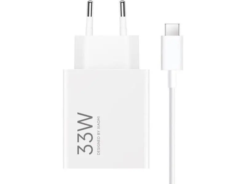 Мережевий зарядний пристрій Xiaomi Wall Charger 33 W Type-C Cable White (BHR9956EU) - фото 2