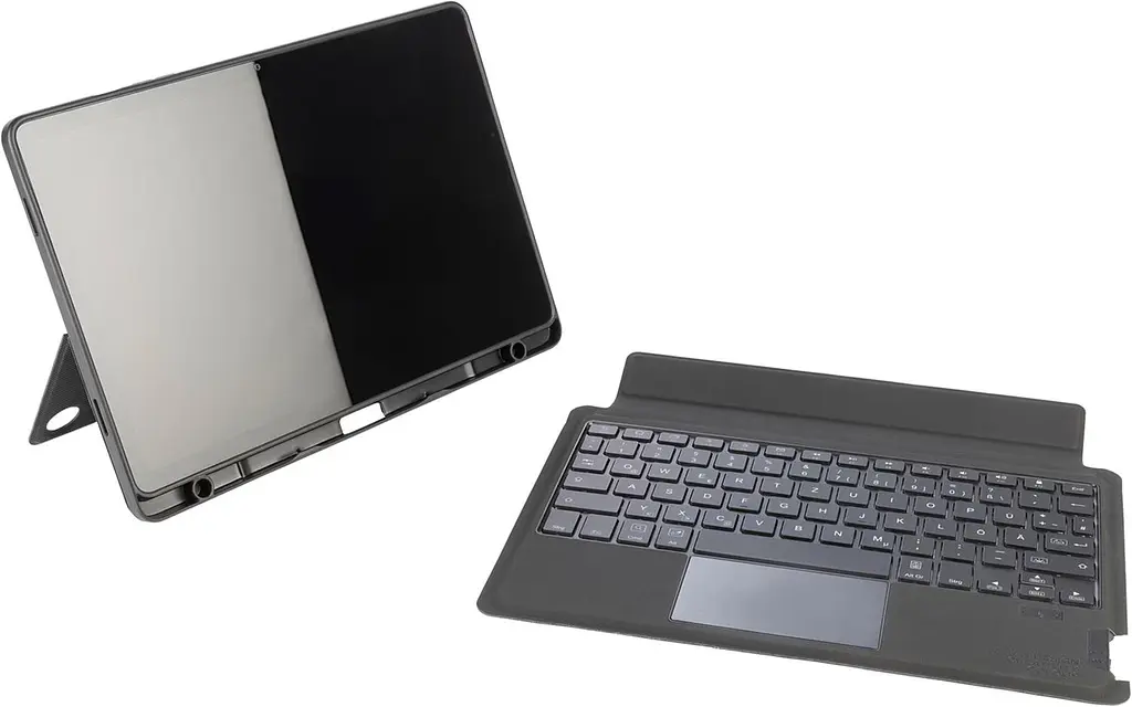 Чохол-клавіатура Tucano Book Cover Keyboard для Samsung Galaxy Tab A9+ 11.0 (X210/X215/X216) DE/UKR Black (F-TUCBCKTABA9P) - фото 7