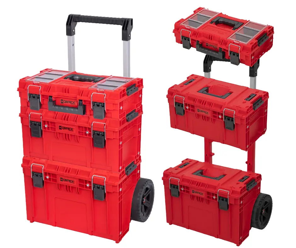 Набір ящиків для інструментів Qbrick System PRIME SET 1 RED Ultra HD