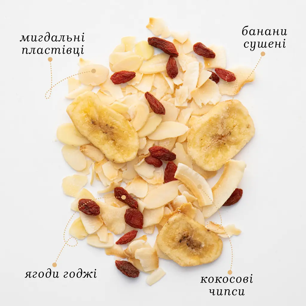Гранола Банан Banana Gregory Mill 1000 г - фото 2