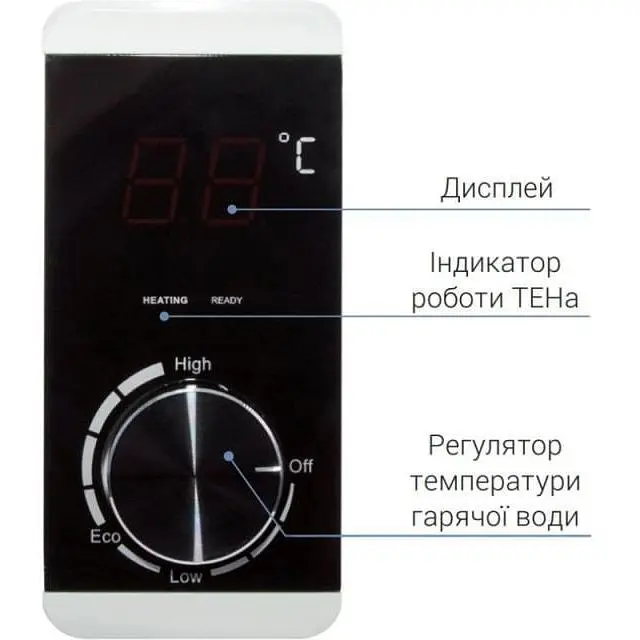Водонагрівач електричний Thermo Alliance вертикальний сухий ТЕН 2.0 кВт 50 л D50V20J2(D)K - фото 2