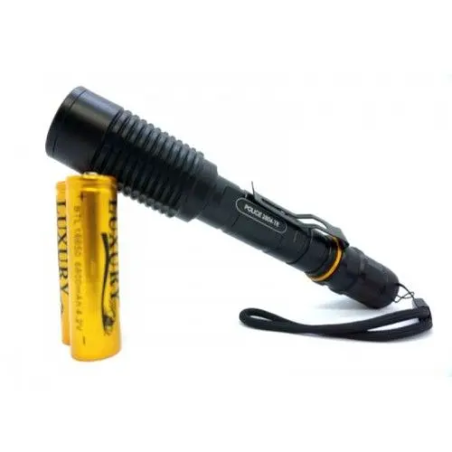 Ліхтар ручний POLICE" 2804-T6 / Зарядний 220V / 2x18650 / Zoom Затиск Box - фото 5
