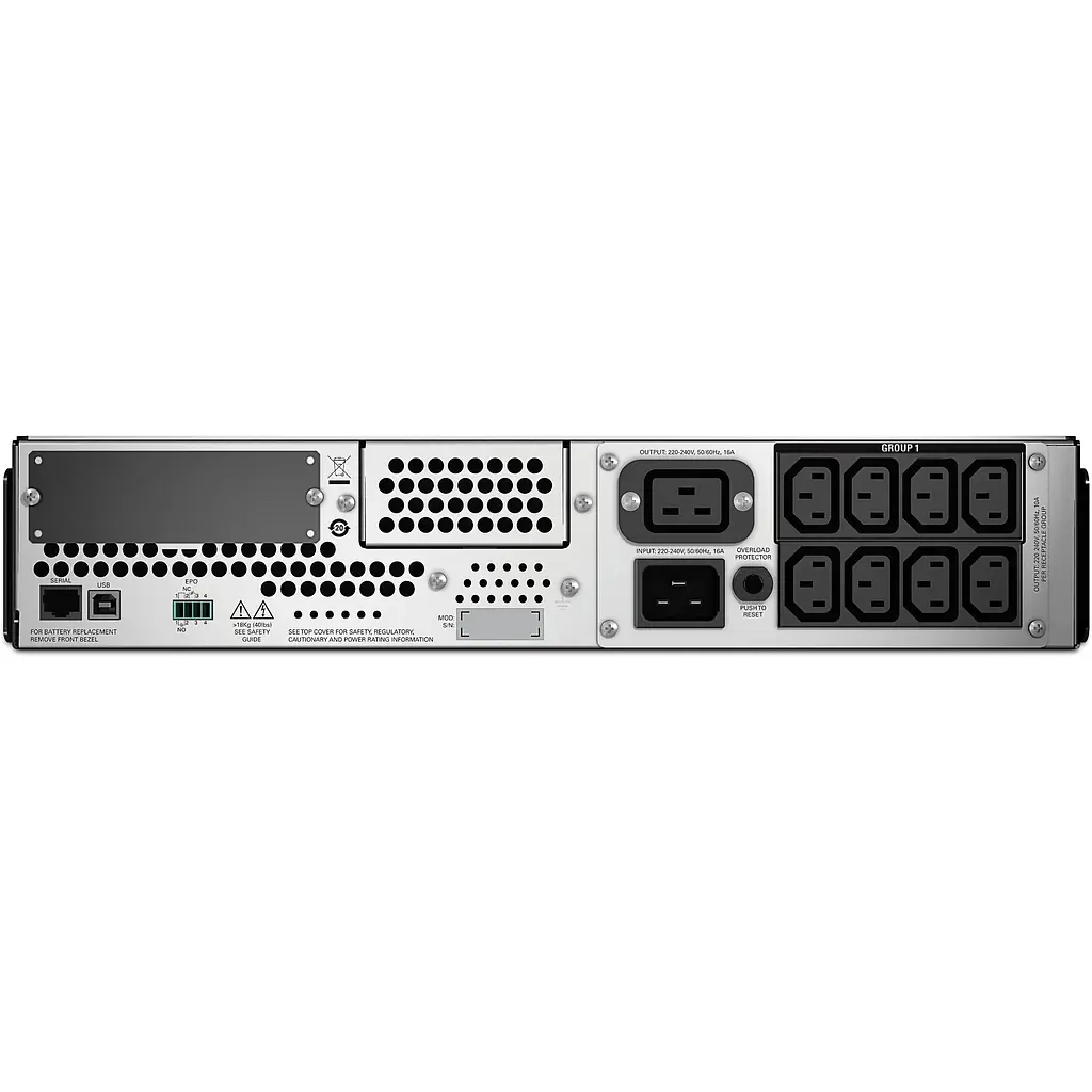 Джерело безперебійного живлення APC Smart-UPS 2200VA/1980W, LCD, USB, SmartConnect, 8xC13 - фото 2