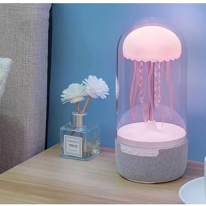 Ночник-колонка DKT Colorful Jellyfish Lamp Bluetooth Speaker HM-116 [119859] - фото 6