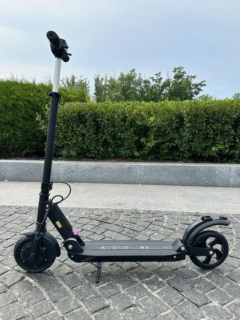 Электросамокат KUGOO S3 Jilong 8.8Ah 450W черный + сумка-чехол - фото 7