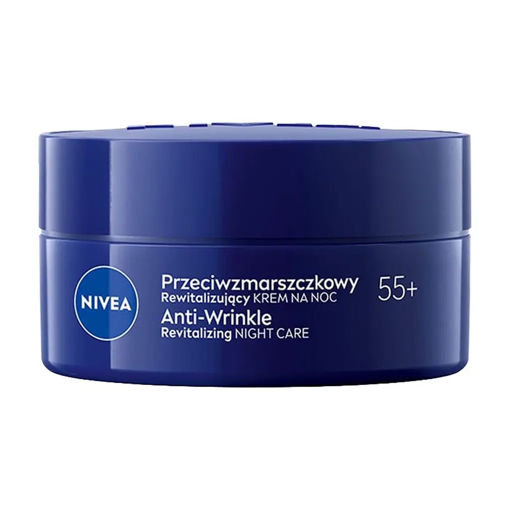 Крем для обличчя Nivea Anti-Wrinkle + Revitalizing Night Care 55+ 50 мл (5900017103099) - фото 2