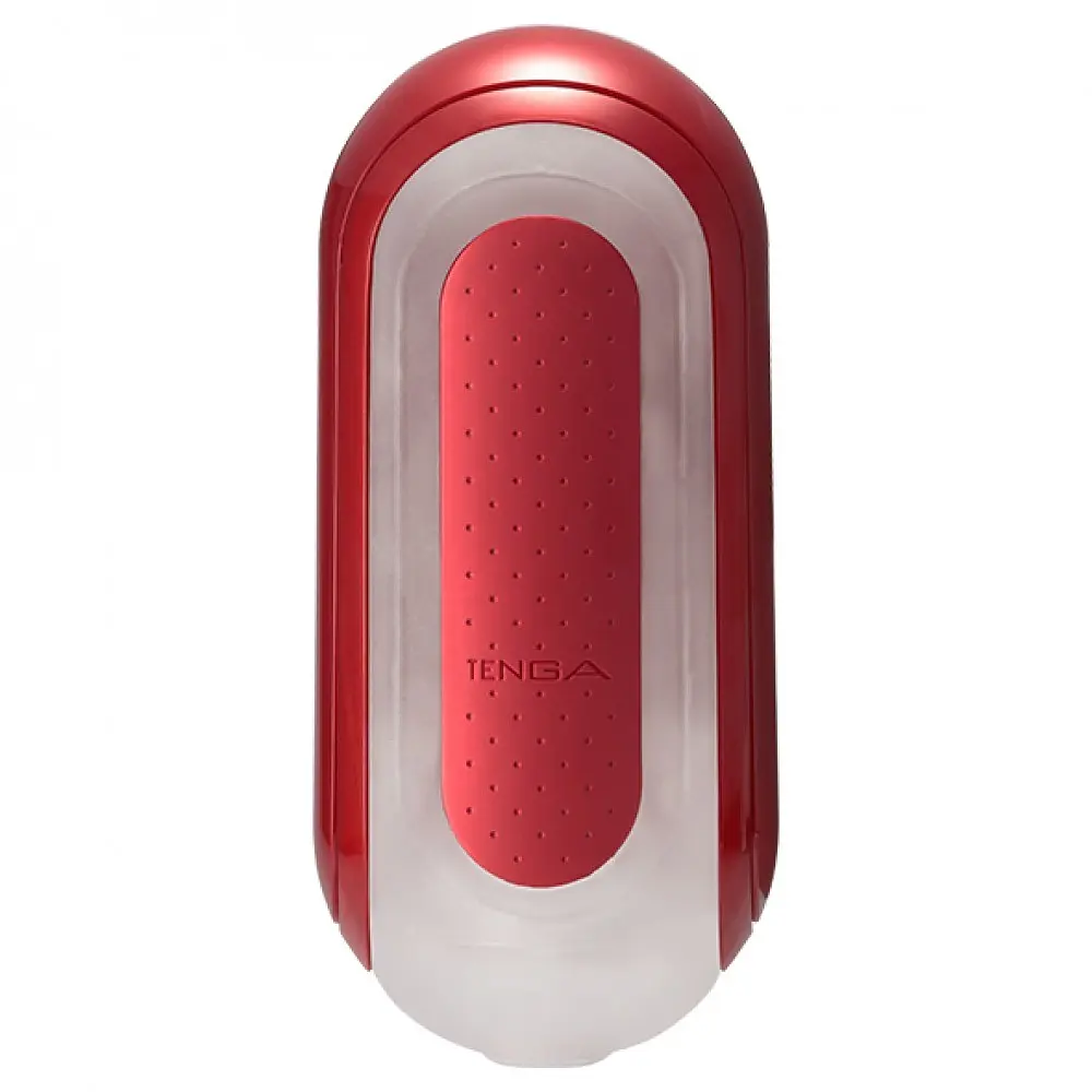 Мастурбатор Tenga Flip Zero Red + Flip Warming Set з підігрівом, 18х7 см (червоний) - фото 10