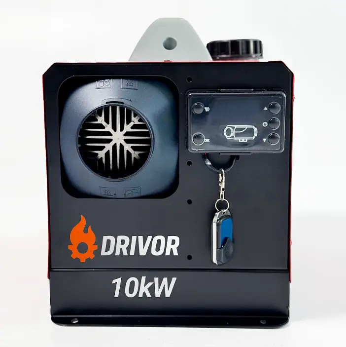 Обогреватель Webasto автономный дизельный Drivor 10 кВт (12В24В220В) с LCD-дисплеем и пультом ДУ. - фото 3