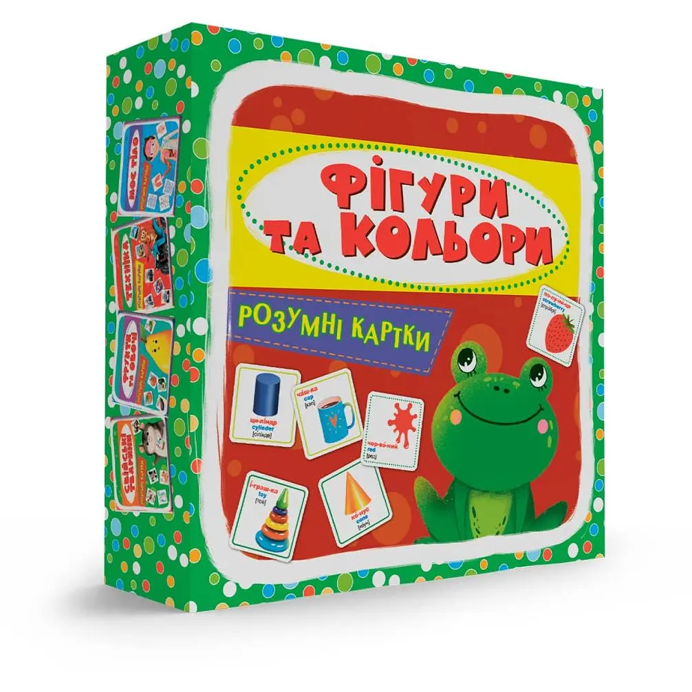 Розумні картки Crystal Book Фігури та кольори - фото 3
