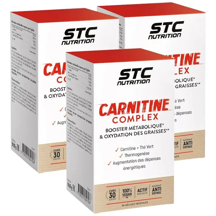 Жироспалювач STC Nutrition Carnitine Complex 90 капсул - фото 3
