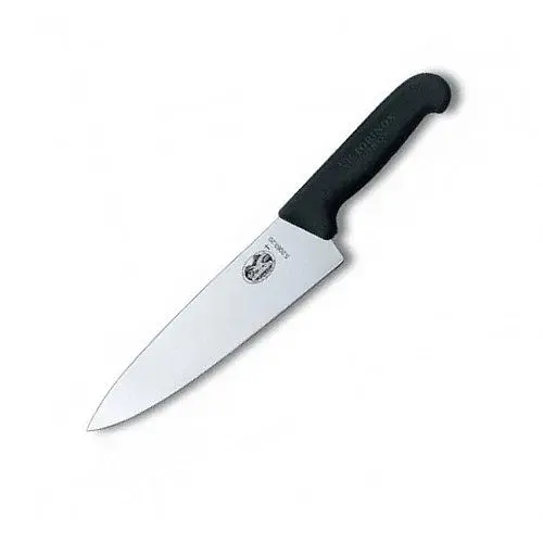 Кухонний ніж Victorinox Fibrox розділочний 20 см, чорний (5.2063.20)