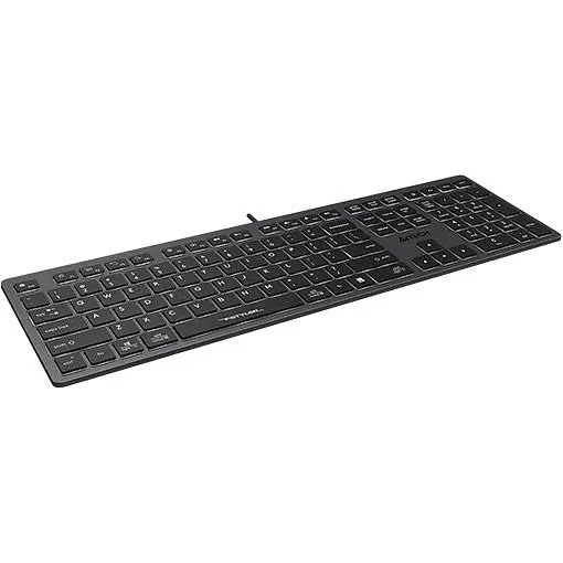 Клавіатура A4Tech Fstyler FX60 Grey White backlit [102746] - фото 4