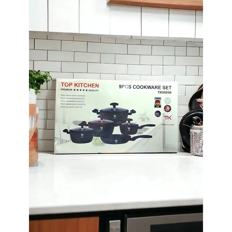 Набір посуду Top Kitchen XPRO ТК00098 з антипригарним гранітним покриттям (43884-TК00098_2302) - фото 2