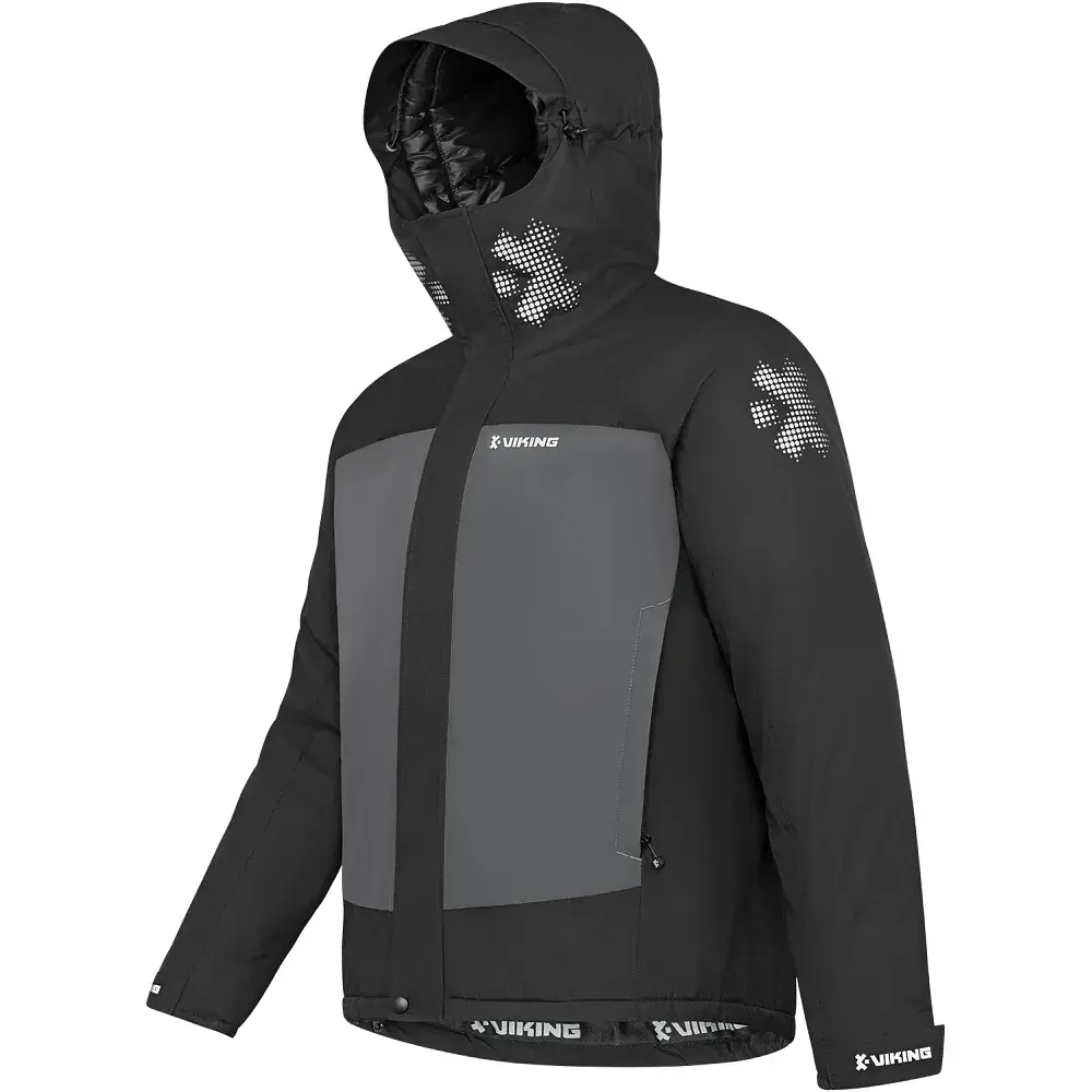 Куртка Viking Fishing Yeti XXL 150 g 6K black/grey - фото 2