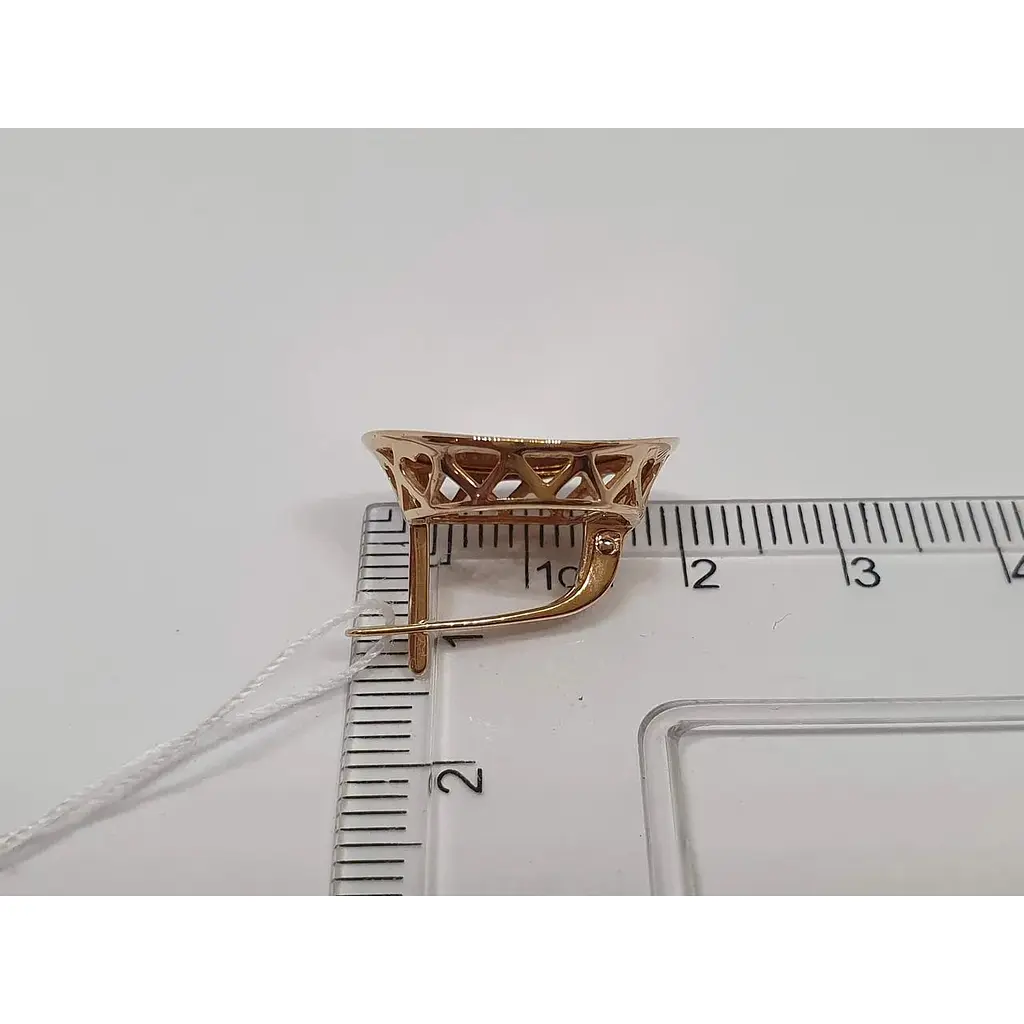 Золоті сережки Favoritum. 210105 - фото 4