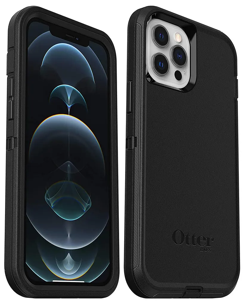 Чохол протиударний з кліпсою OtterBox Defender 77-65449 для iPhone 12 Pro Max (6.7") Black - фото 7