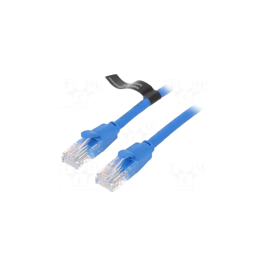 Патч-корд Vention 1 м, UTP Cat. 6 RJ-45 синій (IBELF)