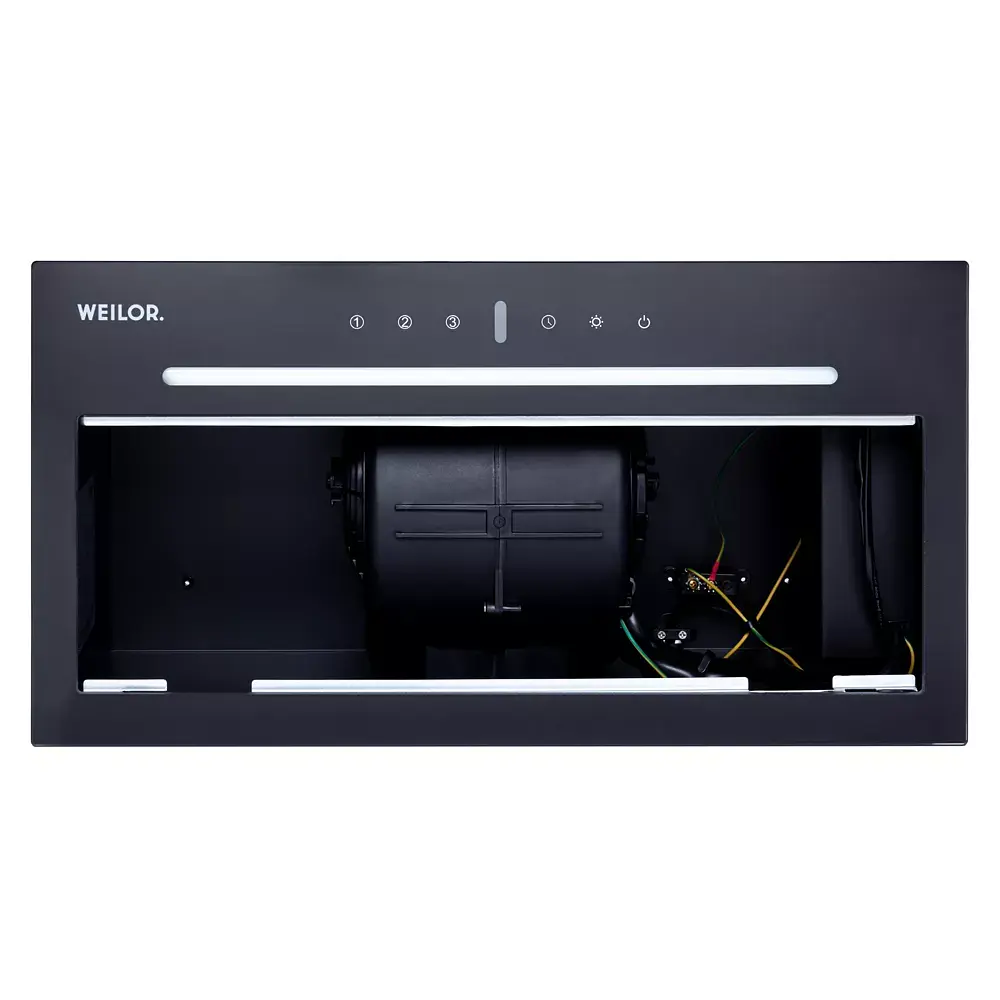 Вытяжка полновстраиваемая WEILOR PBSR 52302 GLASS FBL 1100 LED Strip - фото 6