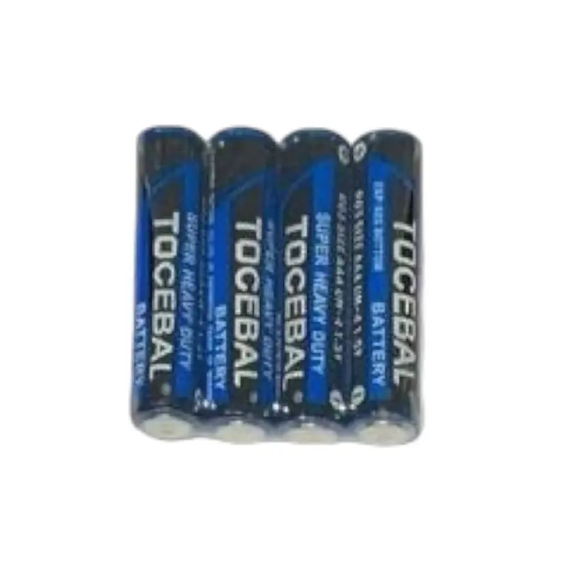 Батарейка сольова ААА R03-Т TOCEBA 1.5v микро пальч. (2160/60) ( уп,4 шт) (цена за уп. 4 шт)**