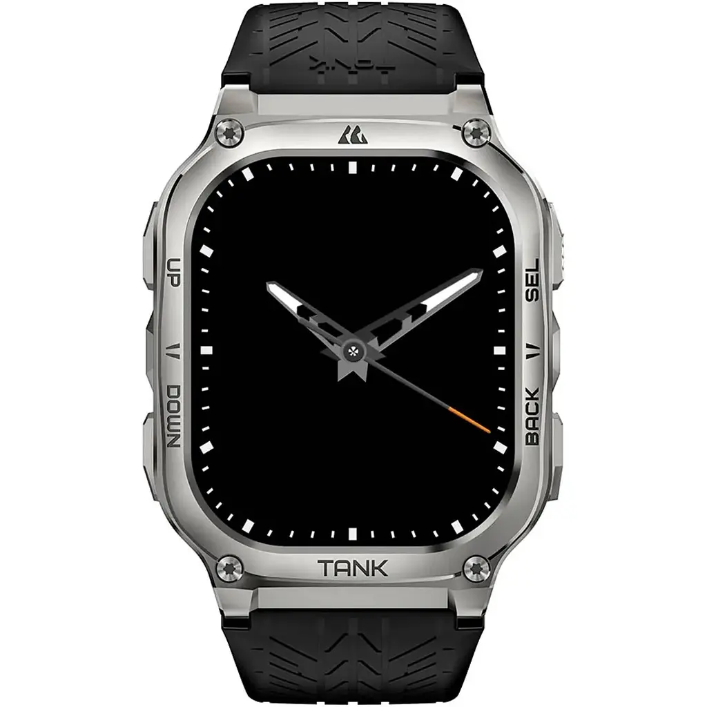 Смарт-годинник тактичний Kospet Tank M3 Silver (KTM0003S) - фото 4