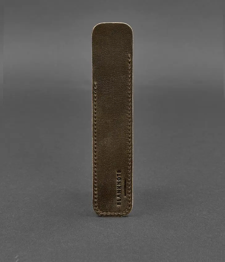 Шкіряний чохол для ручки 2.0 Темно-коричневий - фото 2