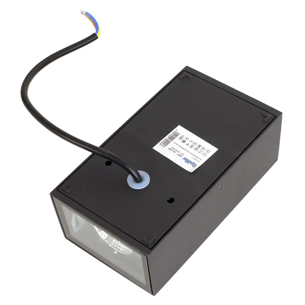 Подсветка Brille LED фасадная IP65 AL-218/2х5W COB BK - фото 7