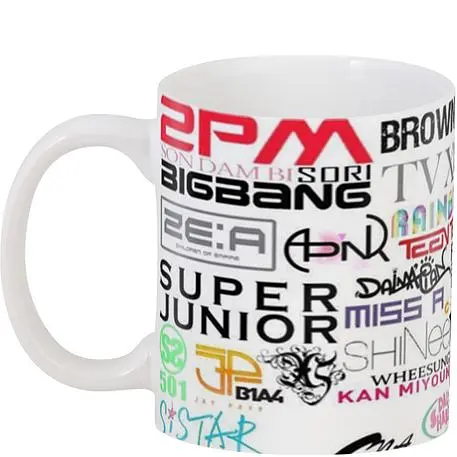Кухоль GeekLand I love K-Pop.826 330 мл білий - фото 3