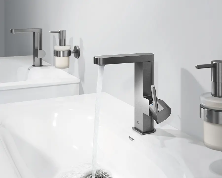 Змішувач для умивальника М-Size Grohe Plus 23871AL3 Графіт - фото 7