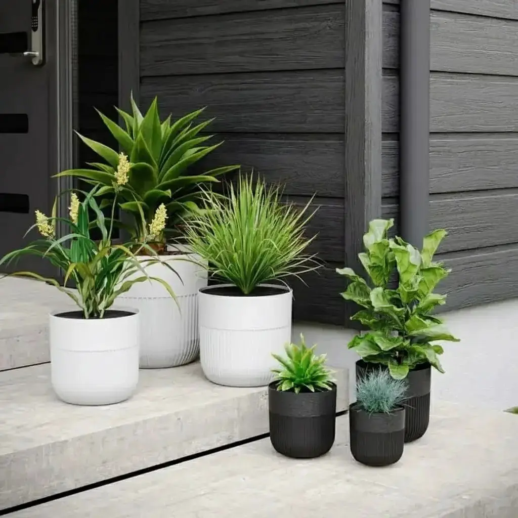 Вазон для квітів Form-Plastic Luca Petit зелений чай 3.5 л (5420-085) - фото 2