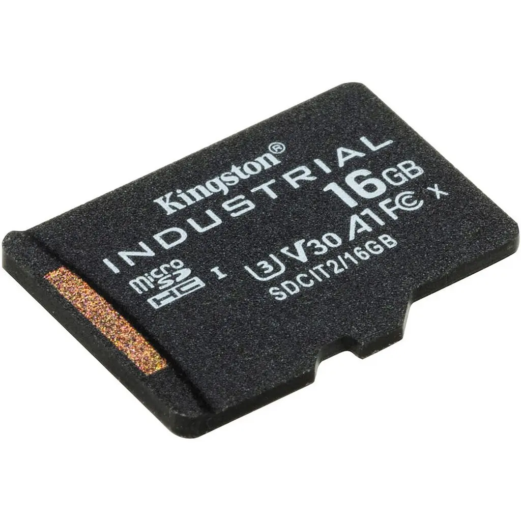 Карта пам'яті Kingston microSDHC Industrial 16GB Class 10 UHS-1(U3) A1 V30 + SD adapter (SDCIT2/16GB) [175829] - фото 4