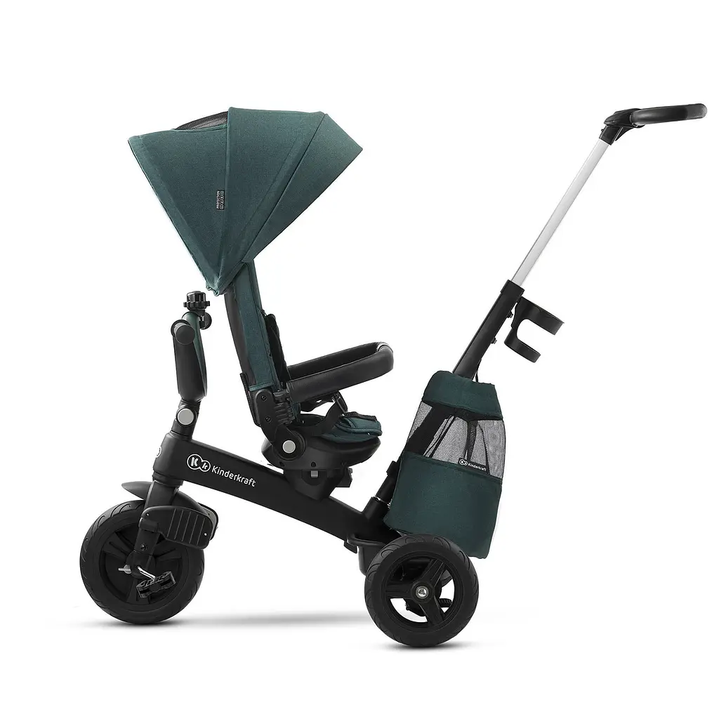 Велосипед трехколесный KiderKraft Easywist Midnight Green - фото 5